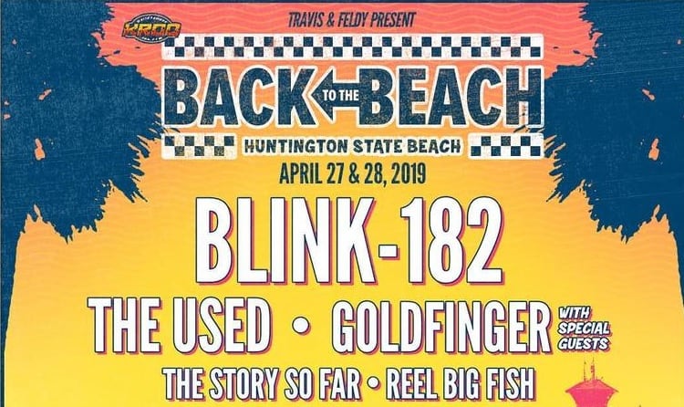 2019 back to the beach lineup