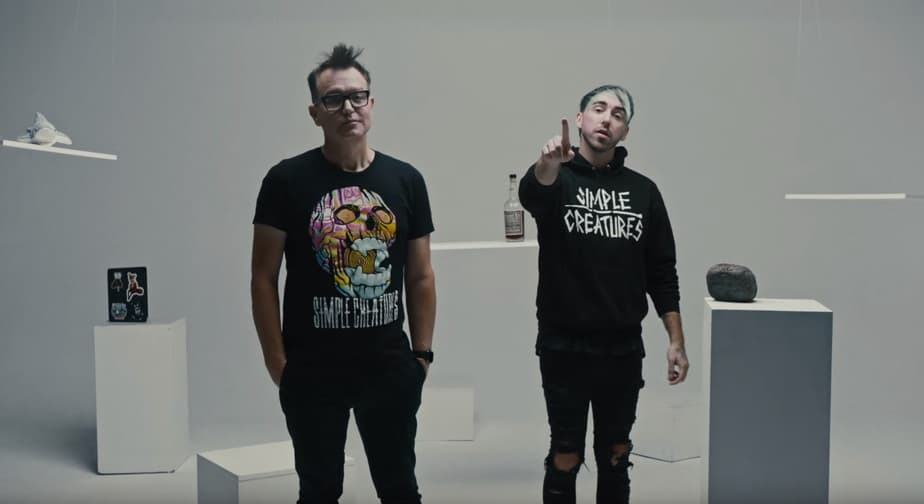 one-little-lie-simple-creatures-music-video-mark-hoppus-alex-gaskarth