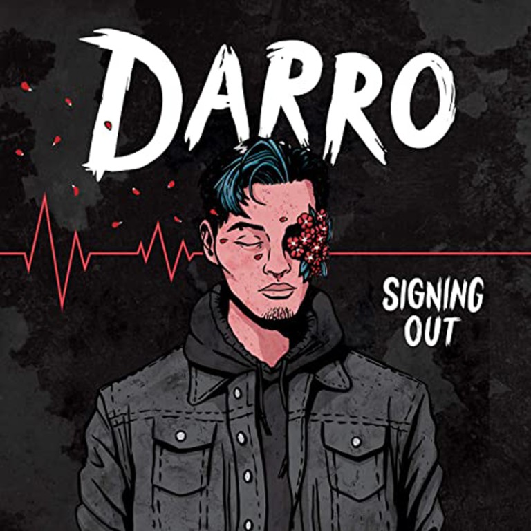 Single artwork for Darro's new single Signing Out