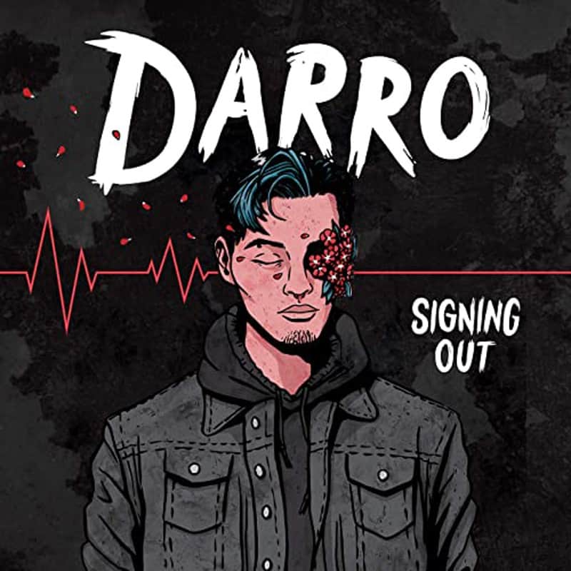 Single artwork for Darro's new single Signing Out