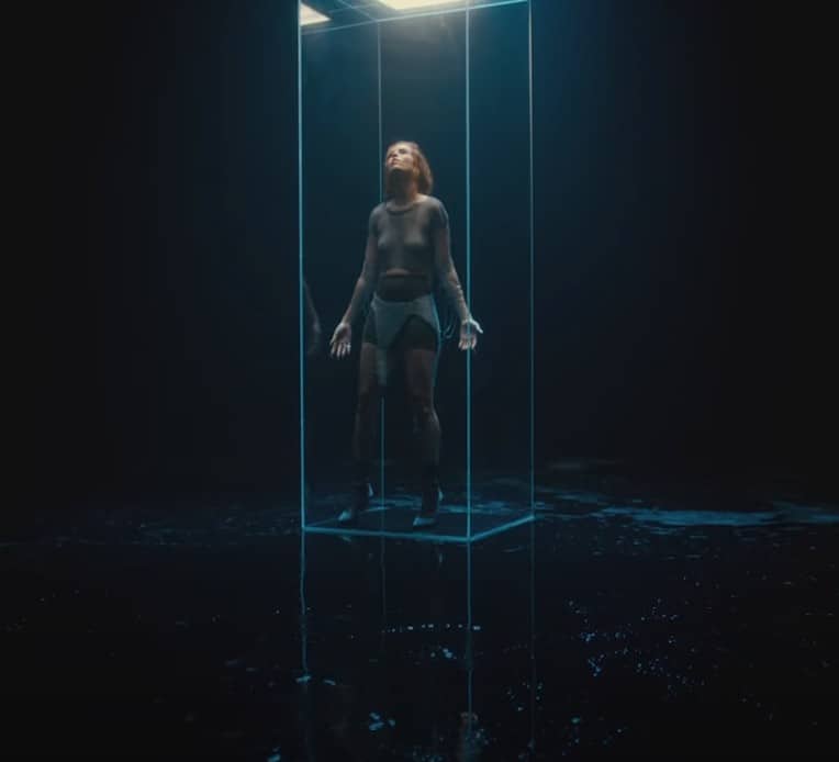 Still from FLETCHER's music video for "Healing"