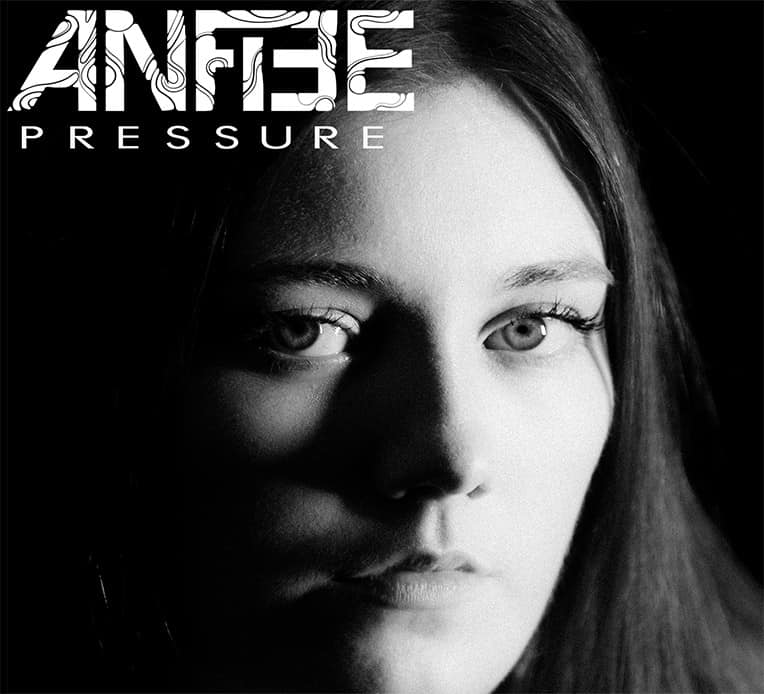 Artwork for ANFIEE's new single "Pressure."