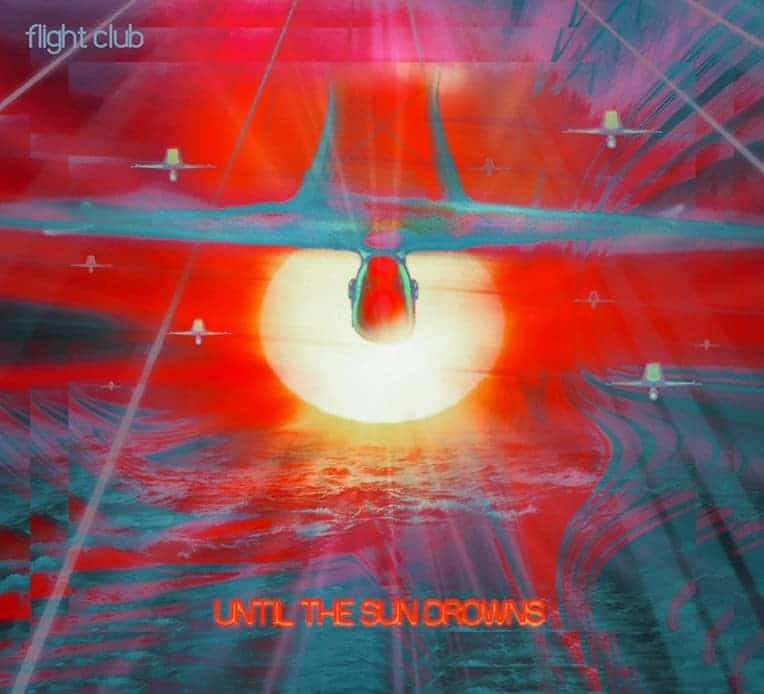 Artwork for Flight Club's new album 'Until The Sun Drowns.'