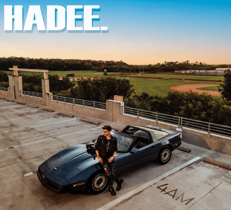 Artwork for HADEE.'s debut single, "4AM."