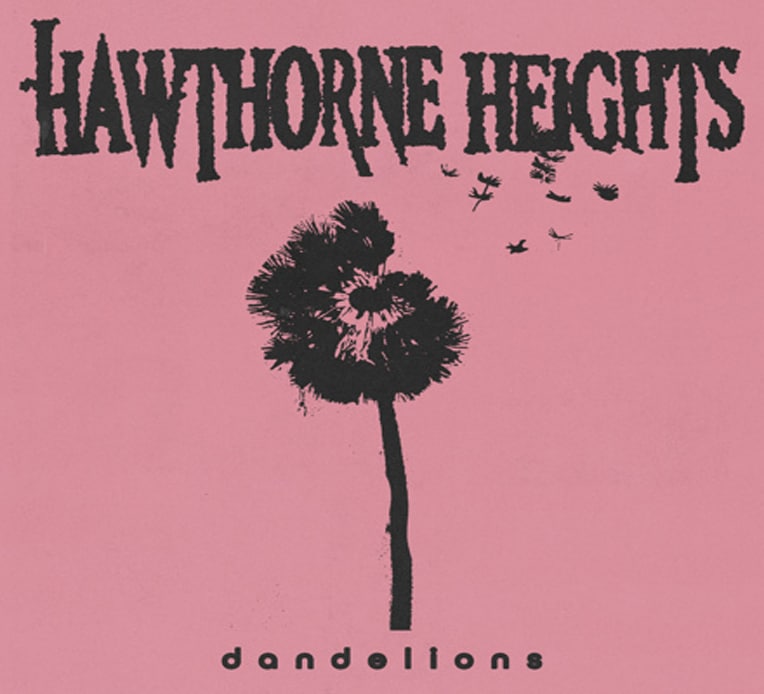 Hawthorne Heights "Dandelions" single artwork