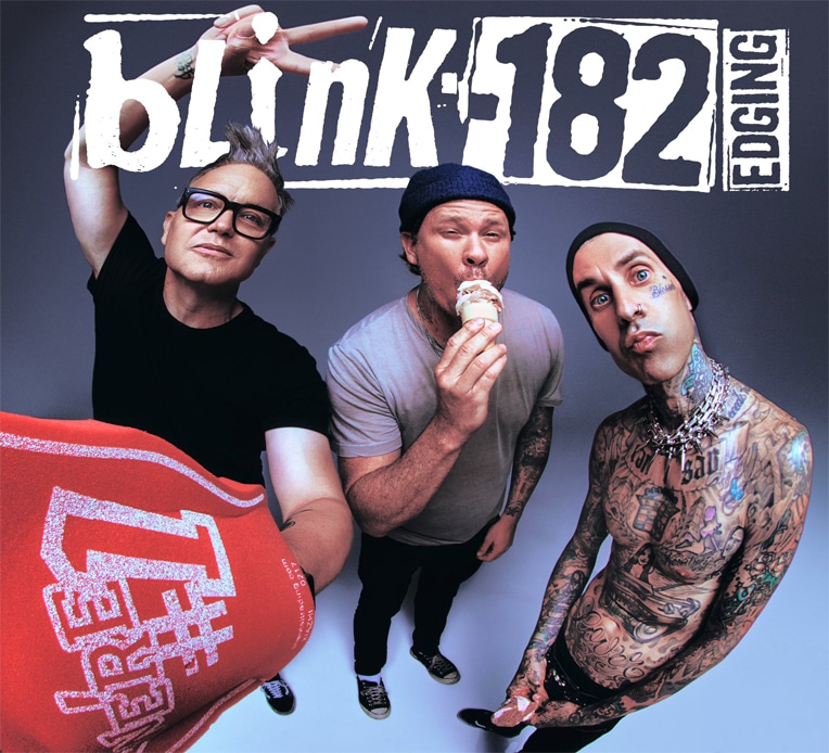 blink-182 "Edging" single artwork