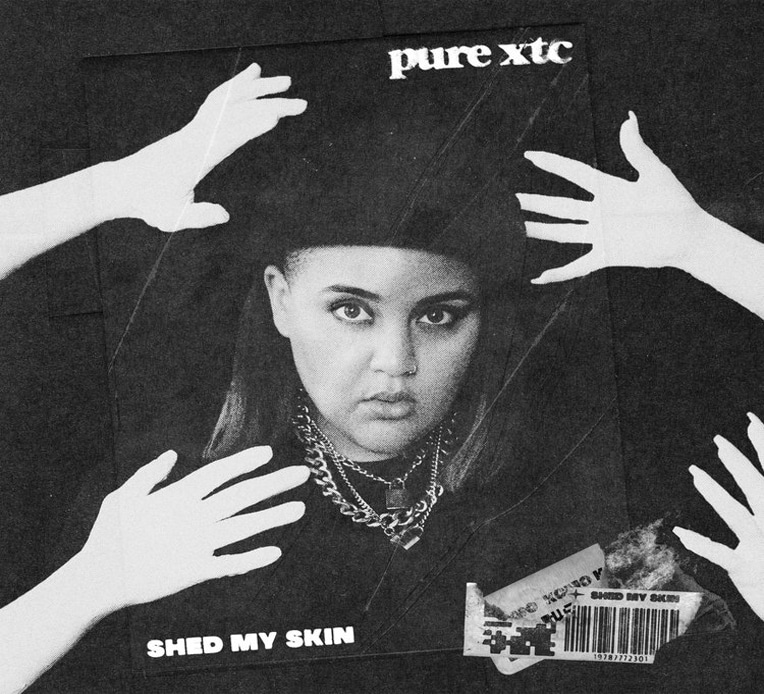 pure xtc 'shed my skin' EP artwork