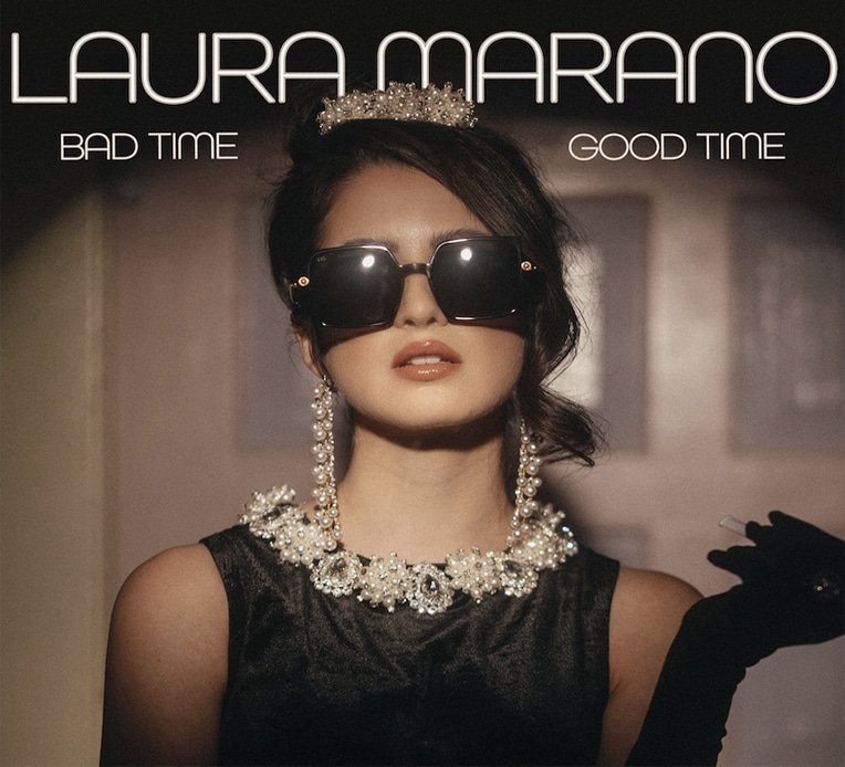 Artwork for Laura Marano's latest single, "BAD TIME GOOD TIME."