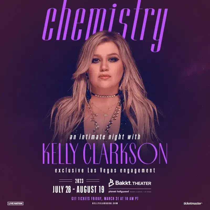 las vegas chemistry residency kelly clarkson