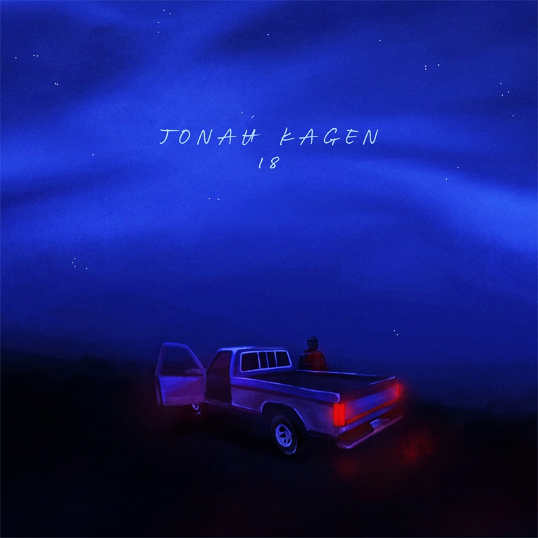 Single artwork for Jonah Kagen's "18."