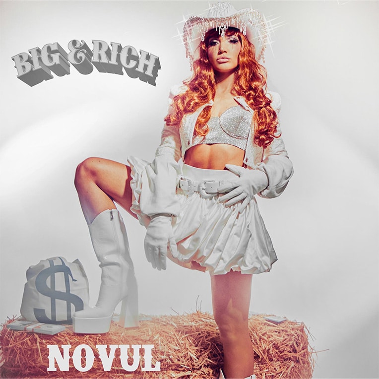 Single artwork for Novul's latest single, "Big & Rich."