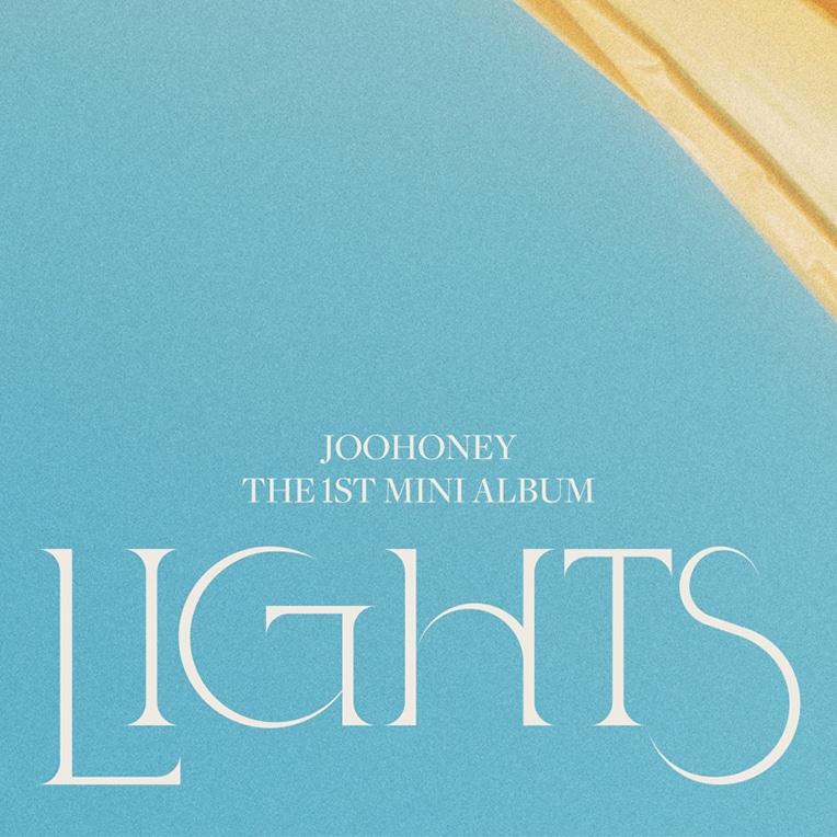 Promo poster for Joohoney's debut mini album, 'Lights.'