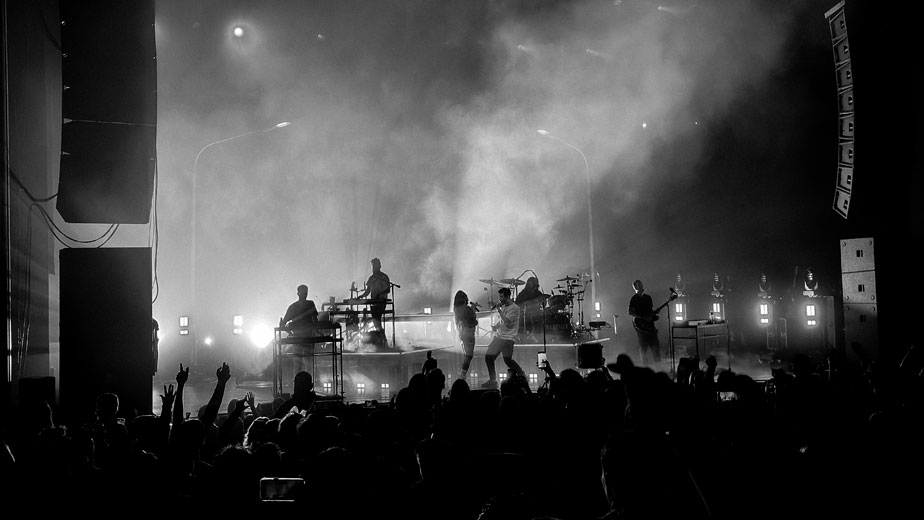 Bastille performing "No Angels" at The Wiltern.