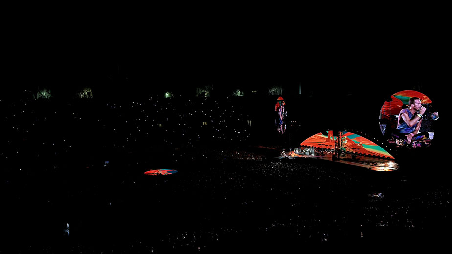 Coldplay frontman Chris Martin taking a break.