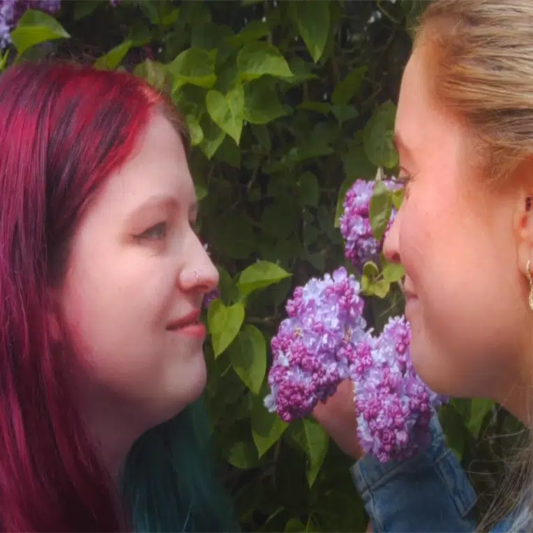 Still from Mina My's "Emily" music video.