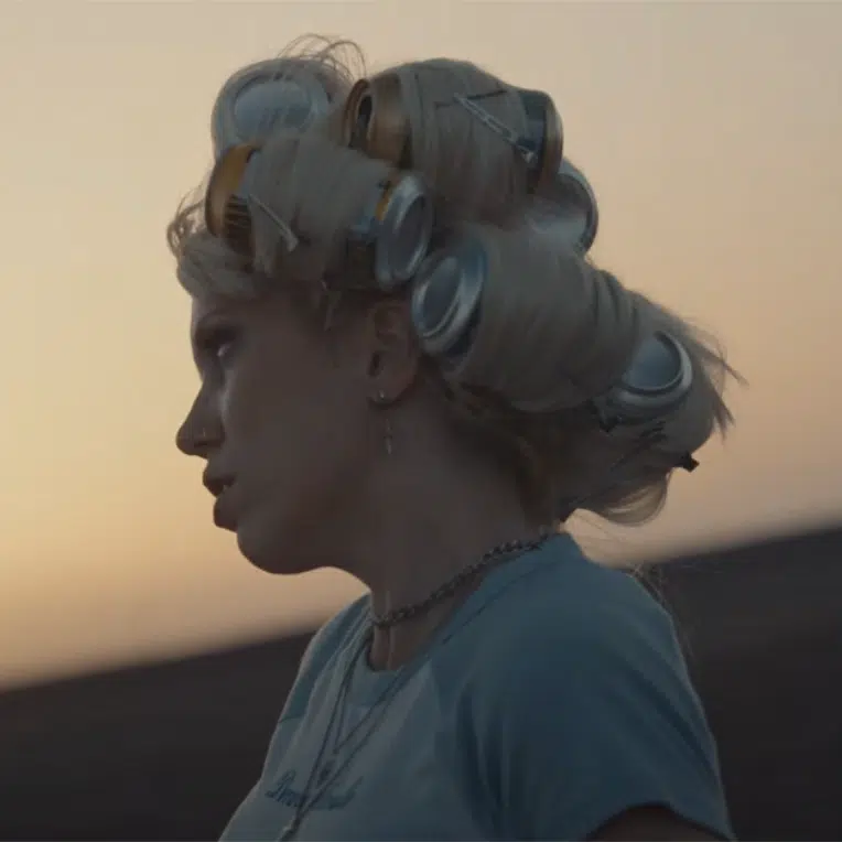 Still from Kate Klein's "STUCK" music video.