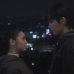 Still from JUNHEE and AleXa's music video for Kpop Demon Hunters cover of "Free."