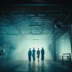 Still from AxMxP's new music video for debut single, "I Did It."