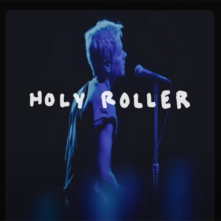 Still from The Format's music video for their new single, "Holy Roller."
