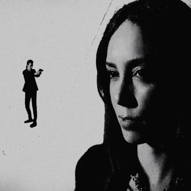 Still from LØLØ's music video for her new single, "007."