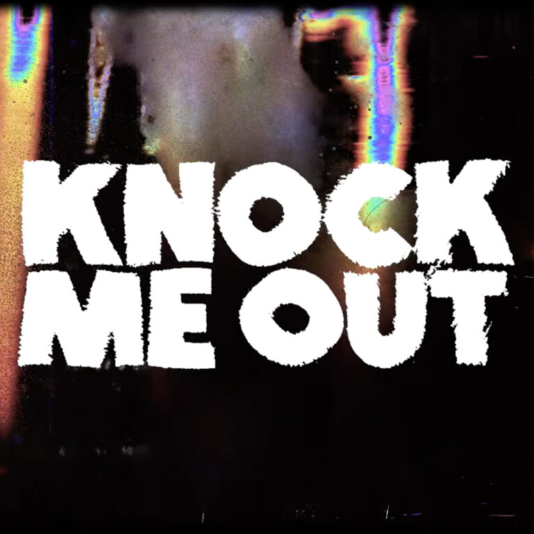 Still from The Strike's lyric video for their latest single, "Knock Me Out."