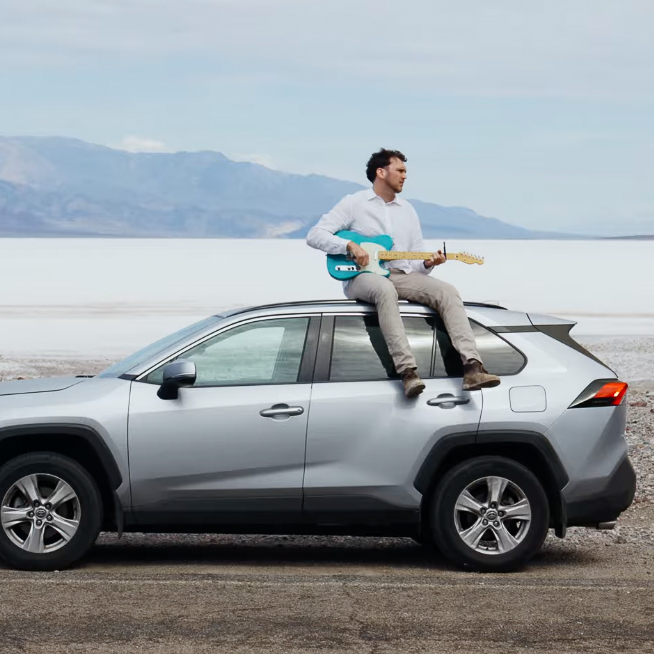 Still from Cade Hoppe's music video for his latest single, "Lake Michigan."