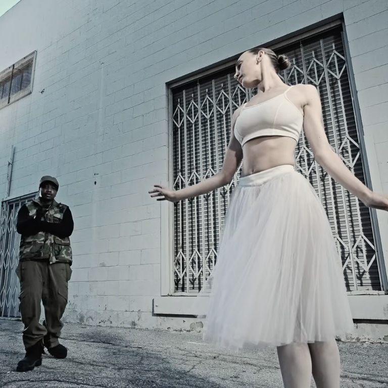 Still from Myles Lloyd's visualizer for his latest single, "One Sided."